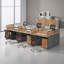 Bureau rectangulaire pour 6 personnes-126182637