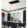 16-lights Rectangular Crystal Chandeliers Led Dimmable