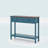 Farmhouse Style Console Table With 2 Drawer And Bottom Storage Shelf-1110282808