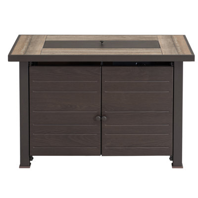 Metal Propane Outdoor Tabletop Fireplace