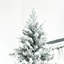 Arbre de Noël artificiel enneigé 9 pieds, 616 branches, conception à ouverture automatique, arbre de 9 pi avec neige, ornements de branches, assemblage facile, ornement des Fêtes, antidéflagrant