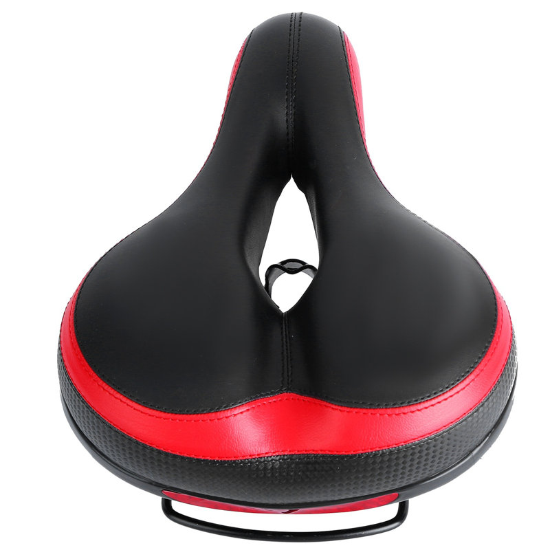 Support de sport en cuir / similicuir, Noir / rouge