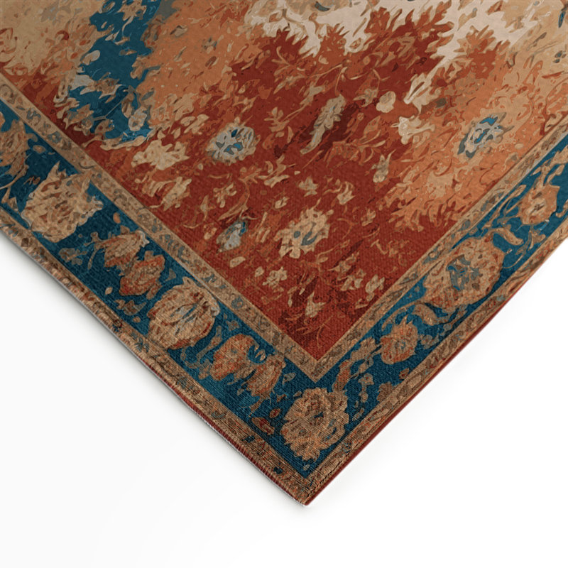 Tapis d'intérieur et d'extérieur brun français
