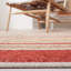 Tapis rayé en jute / coton / laine tissé à la main Alassane-1449264555