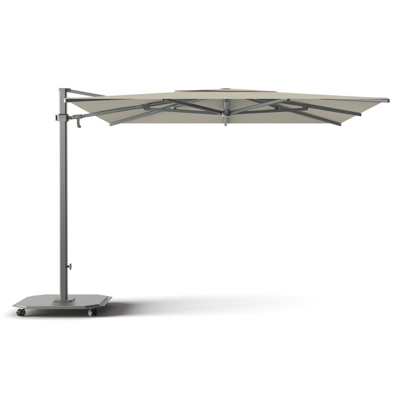 216'' W Sunbrella® Cantilever Umbrella, Charcoal, Cast Ash Sunbrella® Plainweave