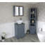 Scurlock 515mm Single Bathroom Vanity with Vessel Stone Basin-2933845-2933842