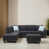 Charcoal Grey Linen selected