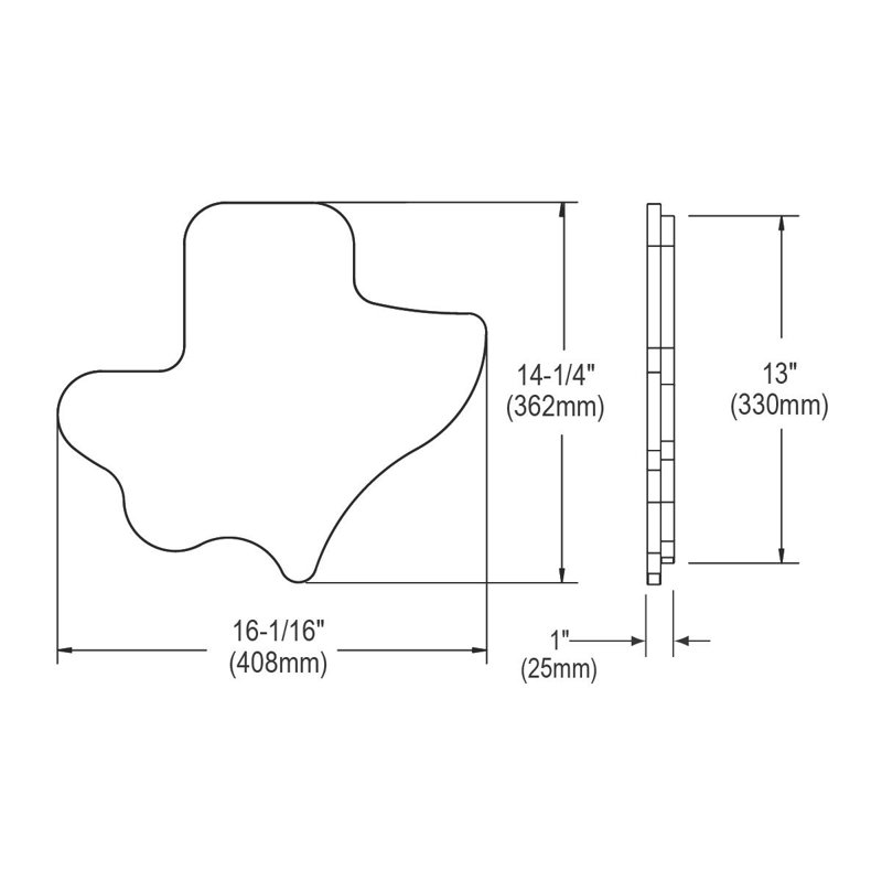 Elkay Maple Edge Grain Wood Cutting Board