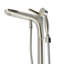 Freestanding Floor Mount Tub Filler Faucet with Hand Shower Pluto - Brushed Nickel-95302652-95426497