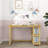 Nikolaos Medium Desk W/ Shelves K/D-69121981