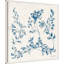«Suède suédois IV bleu» par Cheri Blum, reproduction d'art sur toile encadrée-101125784