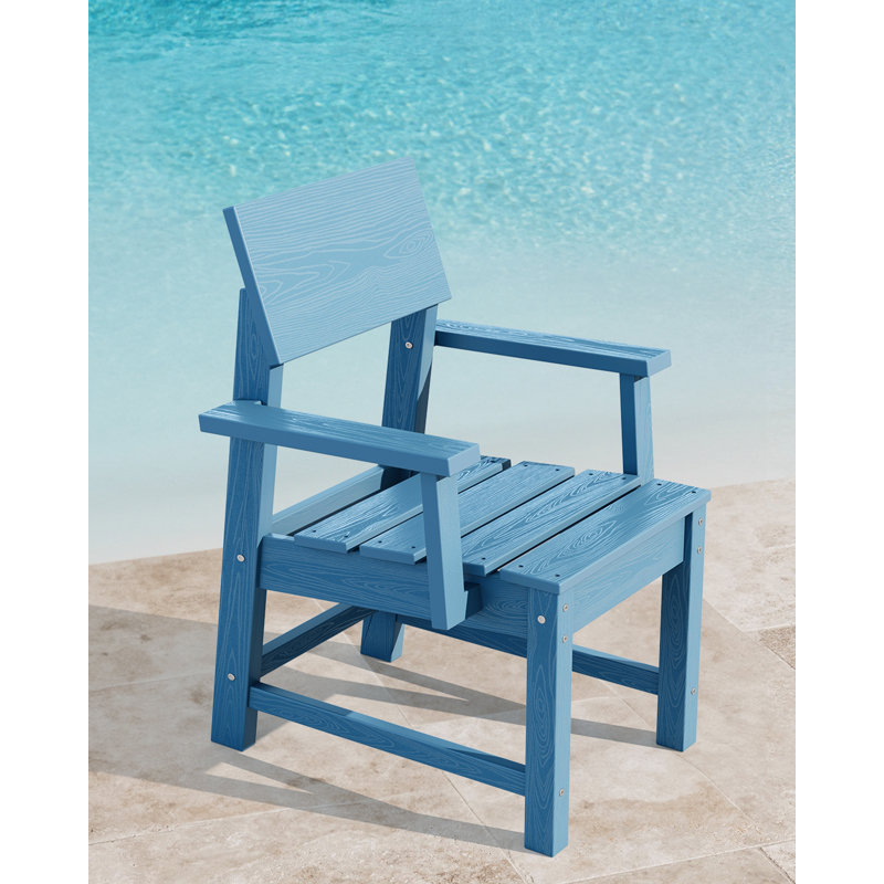 Chaise de patio, Bleu