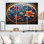 Ensemble de salon rétro or floral Mandala magique I - Boho Mandala