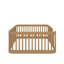 Base de lit double Montessori, avec barrière de sécurité-398485757
