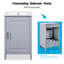 Meuble-lavabo de salle de bain avec lavabo, tiroir fonctionnel, tablette de porte, porte à fermeture en douceur-106713933
