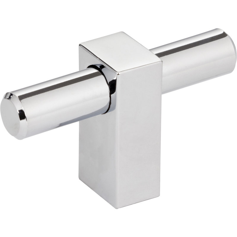 Bar Knob, Polished Chrome