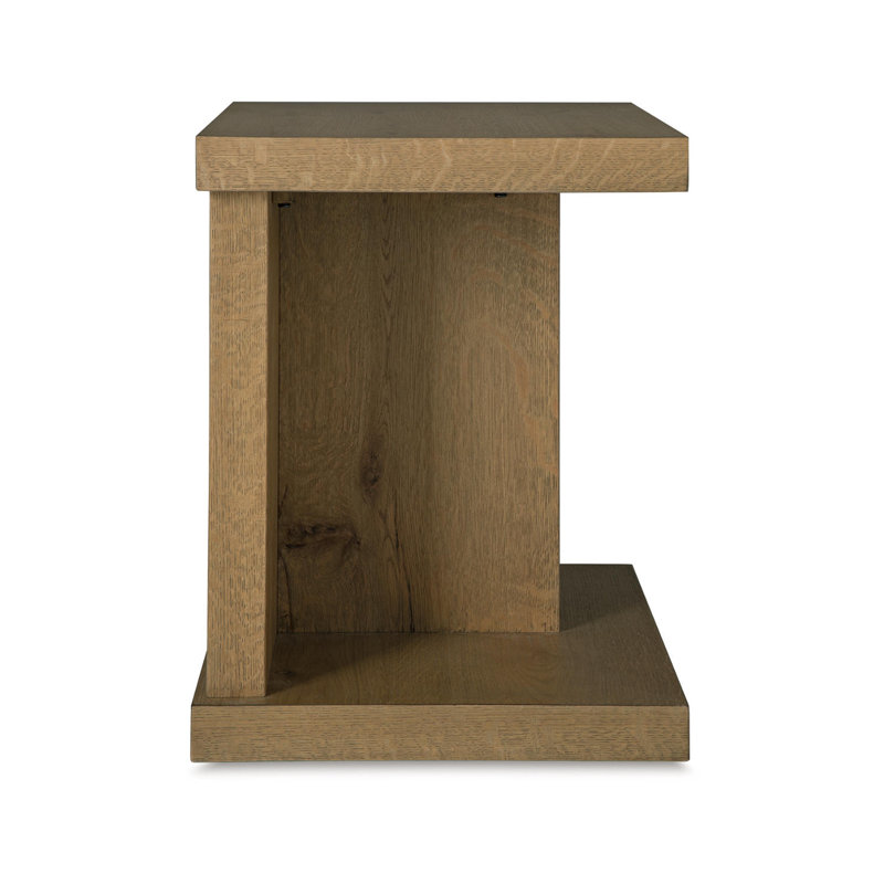Sumaira End Table and Built-In Outlets