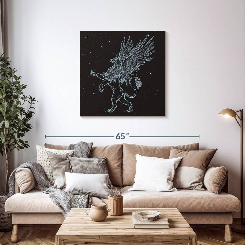 Crowle Gryphon Constellation, 36" H x 36" W