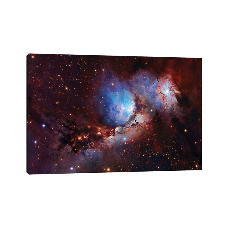 M78, Nebula Complex In Orion 1 Piece Wrapped Canvas Panoramic Wall Art, 152.5 cm H x 101.5 cm W