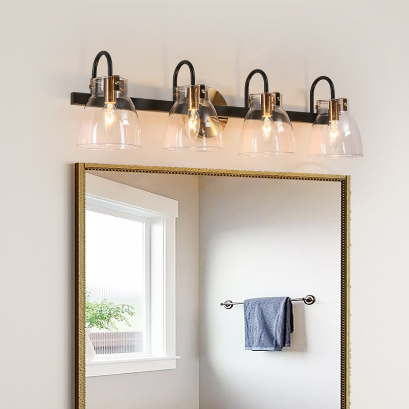 Grossberndt 1/2/3/4-Light Dimmable Vanity Light, 4