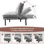 Futon rembourré Dwyn 72