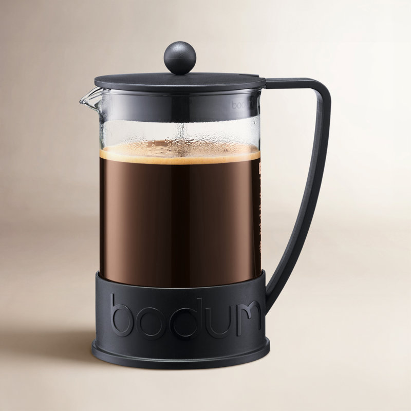 Cafetières à piston Brazil de Bodum, Verre à vin, Noir