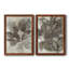 Dogwood Leaves II - Ensemble de 2 peintures sur toile encadrées-66692147-66692151