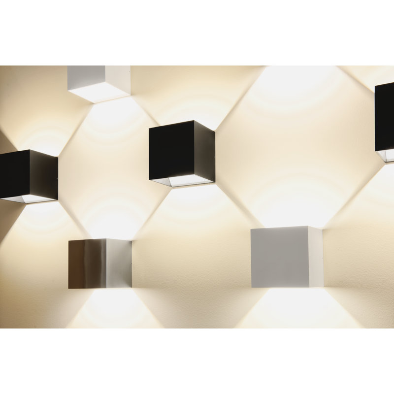 Plafonnier encastré à DEL 2 lumières QB, Blanc