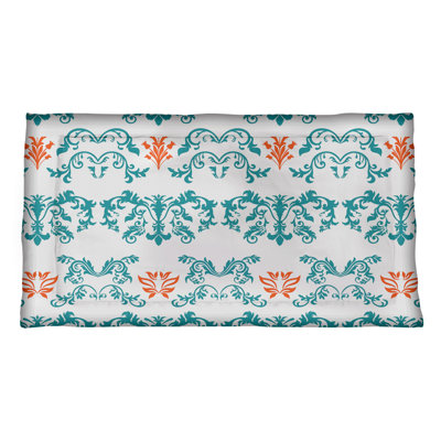Football Baroque Pattern Pillow Sham