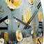 Horloge murale en métal Kewei-1514189869