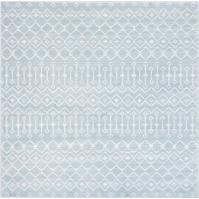 Tapis contemporain Aemtenan couleur ciel