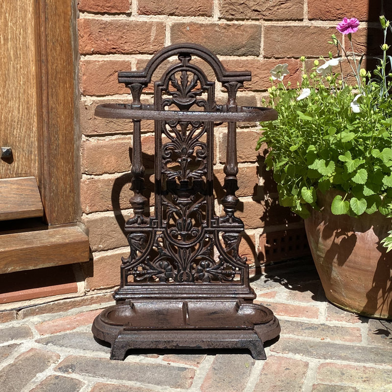 Mukilteo Iron Freestanding Umbrella Stand
