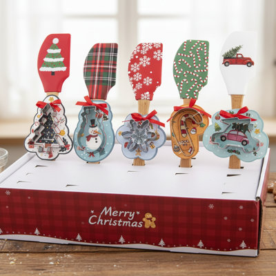 Xmas Baking Set (Cutter and Spatula) (2 Piece) - Set of 30