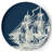 Scrimshaw 4 Piece 11" Melamine Dinner Plate Set