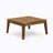 Wood Sectional Sofa With One Table