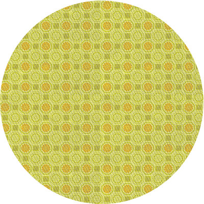 Tapis vert à motif géométrique Kodi