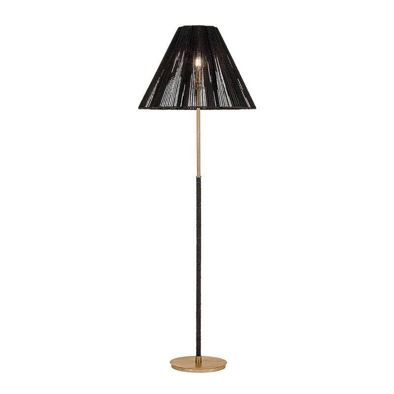 Sonoma Floor Lamp, Patina Gold Leaf