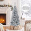 Arbre de Noël enneigé 4,5 pi