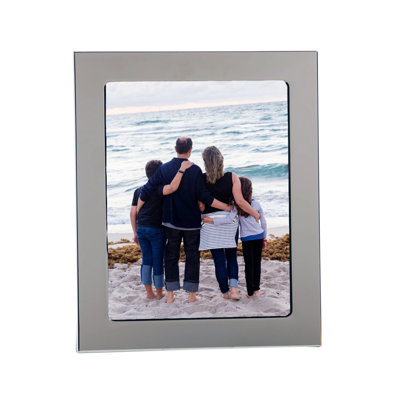 Nickel Plated Metal Matte Picture Frame