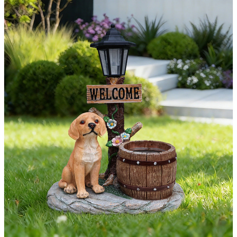 Statue de jardin Labrador