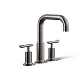 Purist® for Two Deck-Mount Bath Faucet Trim for High-Flow Valve with Lever Handles, Valve Not Included