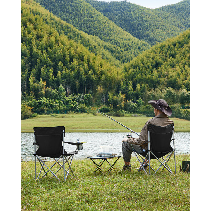 Canalp Folding Camping Chair, Grey