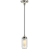 Artifacts 1 Light Pendant Lighting Fixture for Kitchen Island, 10' Adjustable Cord Length