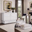 Lit escamotable Daisy de Night & Day Furniture avec matelas en mousse mémoire de 15 cm (6 po), format Queen, blanc
