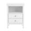 40cm W Manufactured Wood Bedside Table
