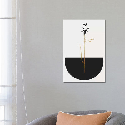 Planta Negra by Kubistika - Wrapped Canvas Print