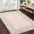 Area RugModern Bordered Accent Rug for BedroomWashable Living Room RugHome Decor CarpetNon Shedding Kitchen Rug-876550389-876550390