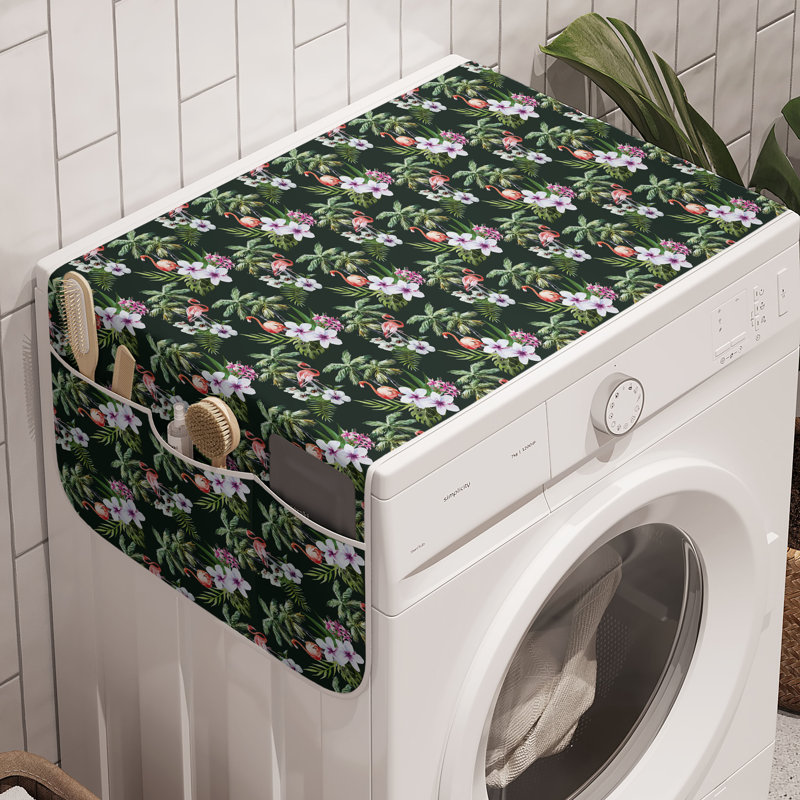 Ensemble de 2 machines à laver East Urban Home Tropical 47 po x 18,5 po