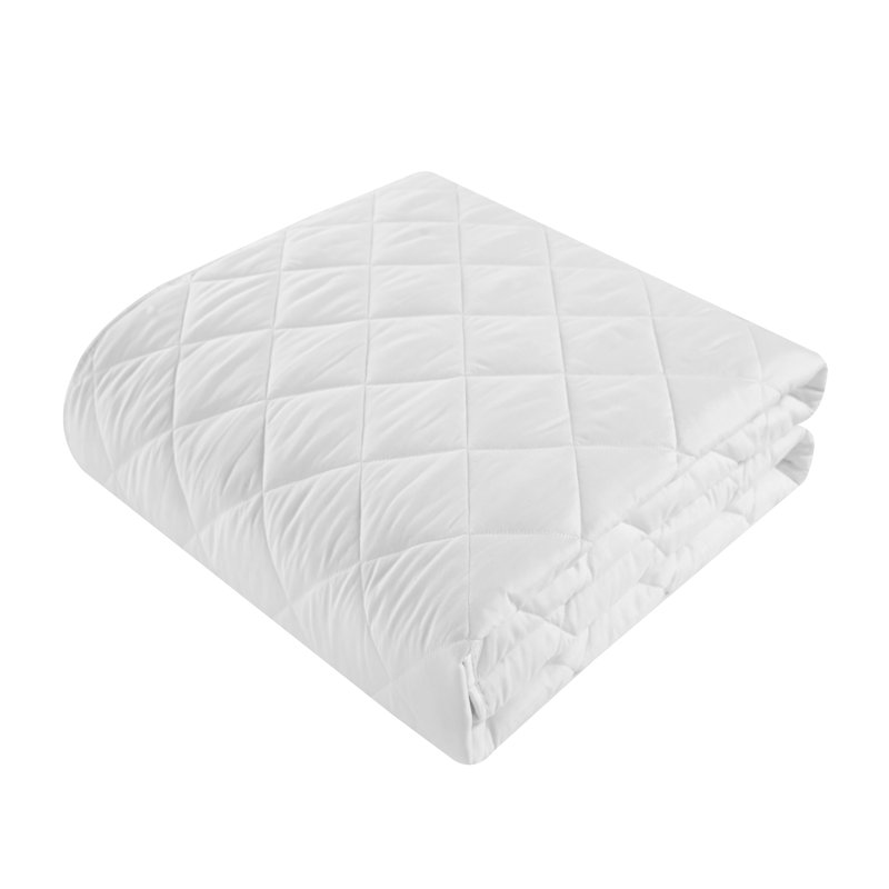 Ensemble de courtepointe réversible 3 pièces Quilts, Blanc, Courtepointe grande + 2 taies décoratives