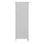 Armoire de rangement blanche pour salle de bain, armoire autoportante avec tiroirs